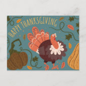 Happy Thanksgiving Briefkaart (Voorkant)