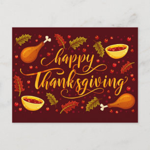 Happy Thanksgiving Briefkaart