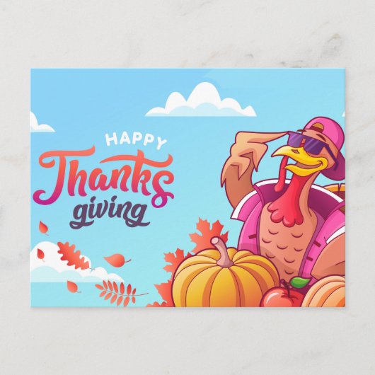 Happy Thanksgiving Briefkaart (Voorkant)