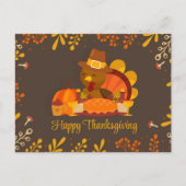 Happy Thanksgiving Briefkaart (Voorkant)