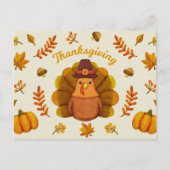 Happy Thanksgiving Briefkaart (Voorkant)