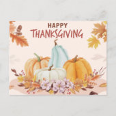 Happy Thanksgiving Briefkaart (Voorkant)