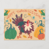 Happy Thanksgiving Briefkaart (Voorkant)