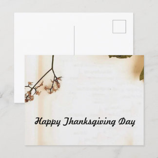 Happy Thanksgiving Briefkaart