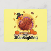 Happy Thanksgiving Briefkaart (Voorkant)