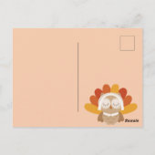 Happy Thanksgiving Briefkaart (Achterkant)