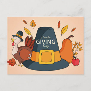 Happy Thanksgiving Briefkaart