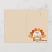 Happy Thanksgiving Briefkaart (Achterkant)