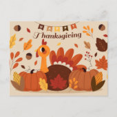Happy Thanksgiving Briefkaart (Voorkant)
