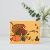 Happy Thanksgiving Briefkaart (Staand voorkant)