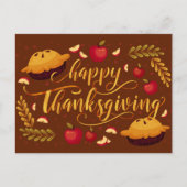 Happy Thanksgiving Briefkaart (Voorkant)