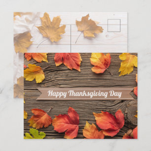 Happy Thanksgiving Briefkaart
