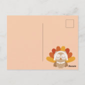 Happy Thanksgiving Briefkaart (Achterkant)