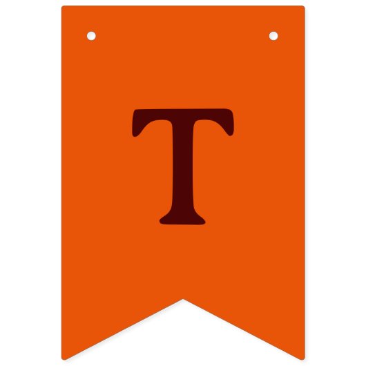 HAPPY THANKSGIVING bunting banner (Derde vlag)