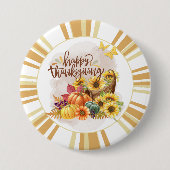 Happy Thanksgiving Button (Voorkant)