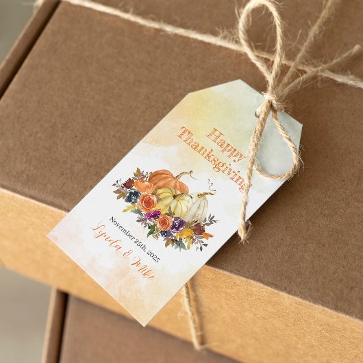 Happy Thanksgiving Cadeaulabel
