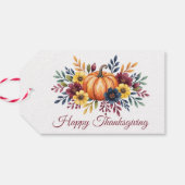 Happy Thanksgiving Cadeaulabel (Achterkant Horizontaal)