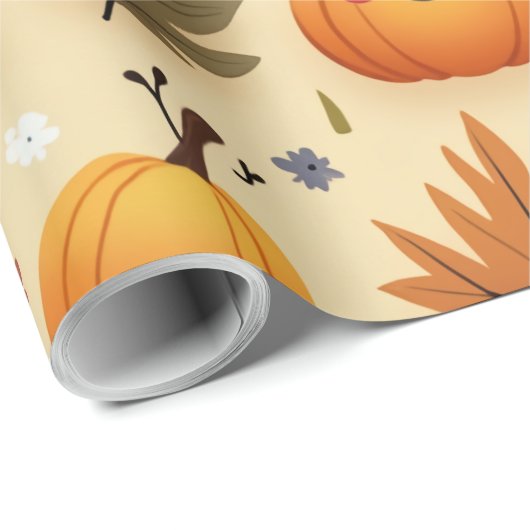 Happy Thanksgiving Cadeaupapier (Rol Hoek)