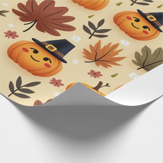 Happy Thanksgiving Cadeaupapier (Hoek)