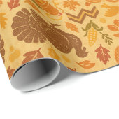 Happy Thanksgiving Cadeaupapier (Rol Hoek)