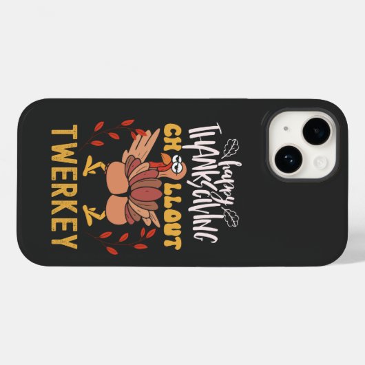 Happy Thanksgiving chill out twerky Case-Mate iPhone Case (Achterkant (horizontaal))