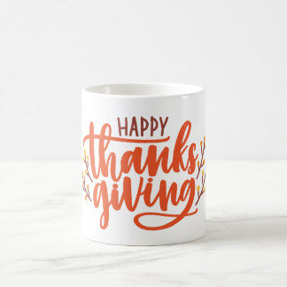Happy Thanksgiving Classic Coffee Mug JCoCustom Koffiemok