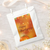 Happy Thanksgiving Colorful Autumn Leaves Bedankzakje (Geknipt)