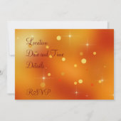 Happy Thanksgiving Colorful Autumn Leaves Kaart (Achterkant)