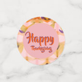 Happy Thanksgiving Confetti (Kleine voorkant)