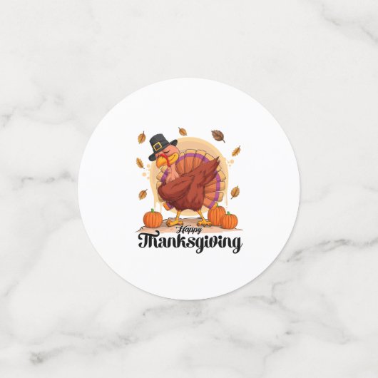 Happy Thanksgiving Confetti (Kleine voorkant)