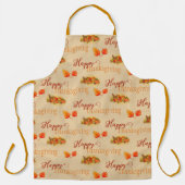 Happy Thanksgiving Cornucopia Schort (Voorkant)