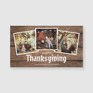 Happy Thanksgiving Country Rustic Family Foto