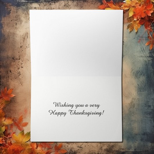 Happy Thanksgiving Cute Appaloosa Horse and Turkey Feestdagen Kaart