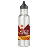 Happy Thanksgiving Cute Turkey Waterfles (Rechts)