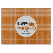 Happy Thanksgiving Cutting Board Snijplank (Voorkant)