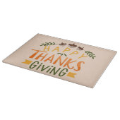 Happy Thanksgiving Cutting Board Snijplank (Hoek)