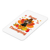 Happy Thanksgiving Dachshund Dog Eigenaar Pet Love Magneet (Linkerzijde)