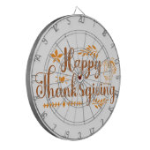 Happy Thanksgiving Dartbord (Voorkant Links)