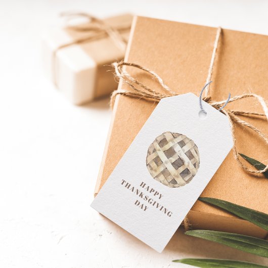 Happy Thanksgiving Day | Apple Pie Cadeaulabel