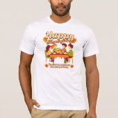 Happy Thanksgiving Day-Famly love T-shirt (Voorkant)