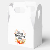 Happy Thanksgiving Day Favoriete Box met pompoen Bedankdoosjes (Geopend)