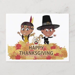Happy Thanksgiving day Feestdagenkaart