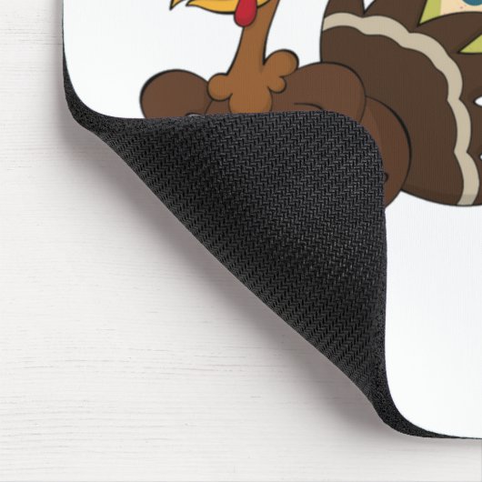 Happy Thanksgiving Day Funny Muismat (Hoek)