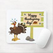 Happy Thanksgiving Day Funny Muismat (Met muis)