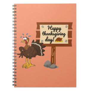 Happy Thanksgiving Day Funny Notitieboek