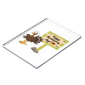 Happy Thanksgiving Day Funny Notitieboek (Linkerzijde)