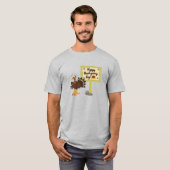 Happy Thanksgiving Day Funny T-shirt (Voorkant volledig)