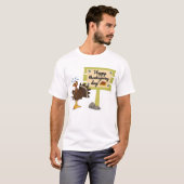 Happy Thanksgiving Day Funny T-shirt (Voorkant volledig)