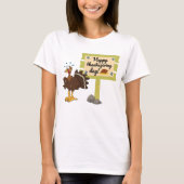 Happy Thanksgiving Day Funny T-shirt (Voorkant)
