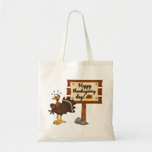 Happy Thanksgiving Day Funny Tote Bag